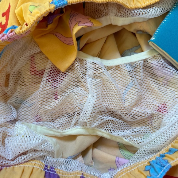 NEW Retired Peter Millar Colorful Crocodile Mens Size XXL Swim Trunks Shorts - Picture 8 of 10